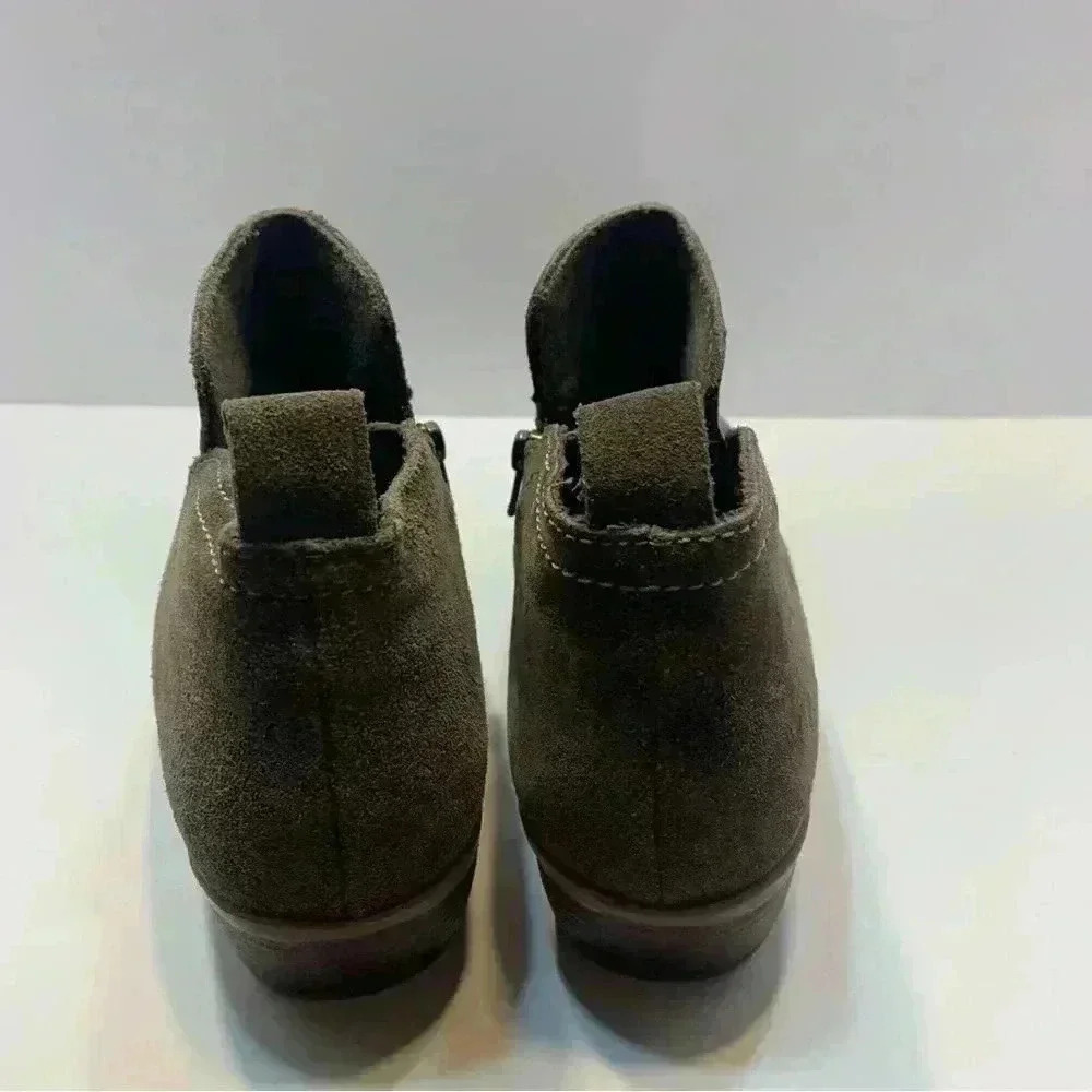 Diba Women's Zip-Up Suede Ankle Booties Brown Size US 6 - Picture 3 of 16
